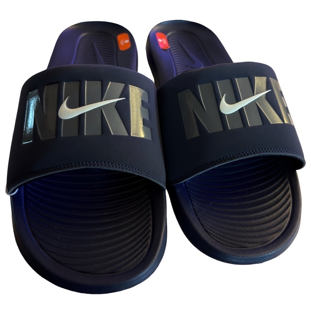 NWT Nike Unisex Mens Victori One Slide Obsidian Grey Size 14